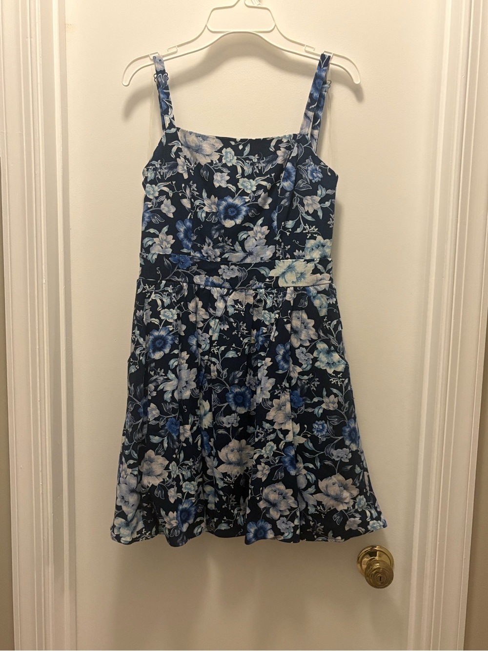 Altard State Navy Blue Floral Dress